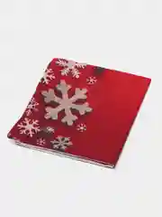 Коралловый меланж декоративная наволочка "Новый год", 45*45 см