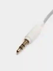 Белый аудиокабель Hoco UPA16 AUX 3.5 mm, 2 м