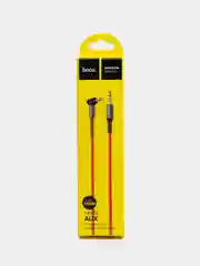 Красный аудиокабель AUX 3.5 mm, 1 м, Hoco UPA02