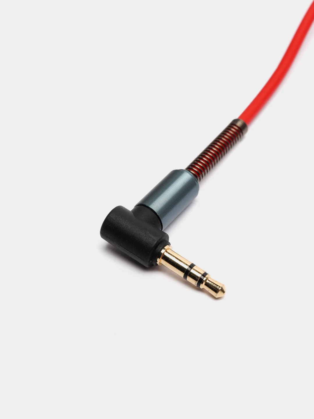 Красный аудиокабель AUX 3.5 mm, 1 м, Hoco UPA02