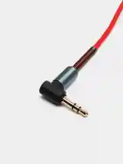 Красный аудиокабель AUX 3.5 mm, 1 м, Hoco UPA02