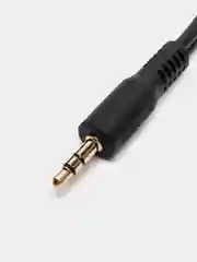 Черный аудиокабель Borofone BL11 AUX 3.5mm, 1.5 м , два разъёма RCA jack-тюльпаны