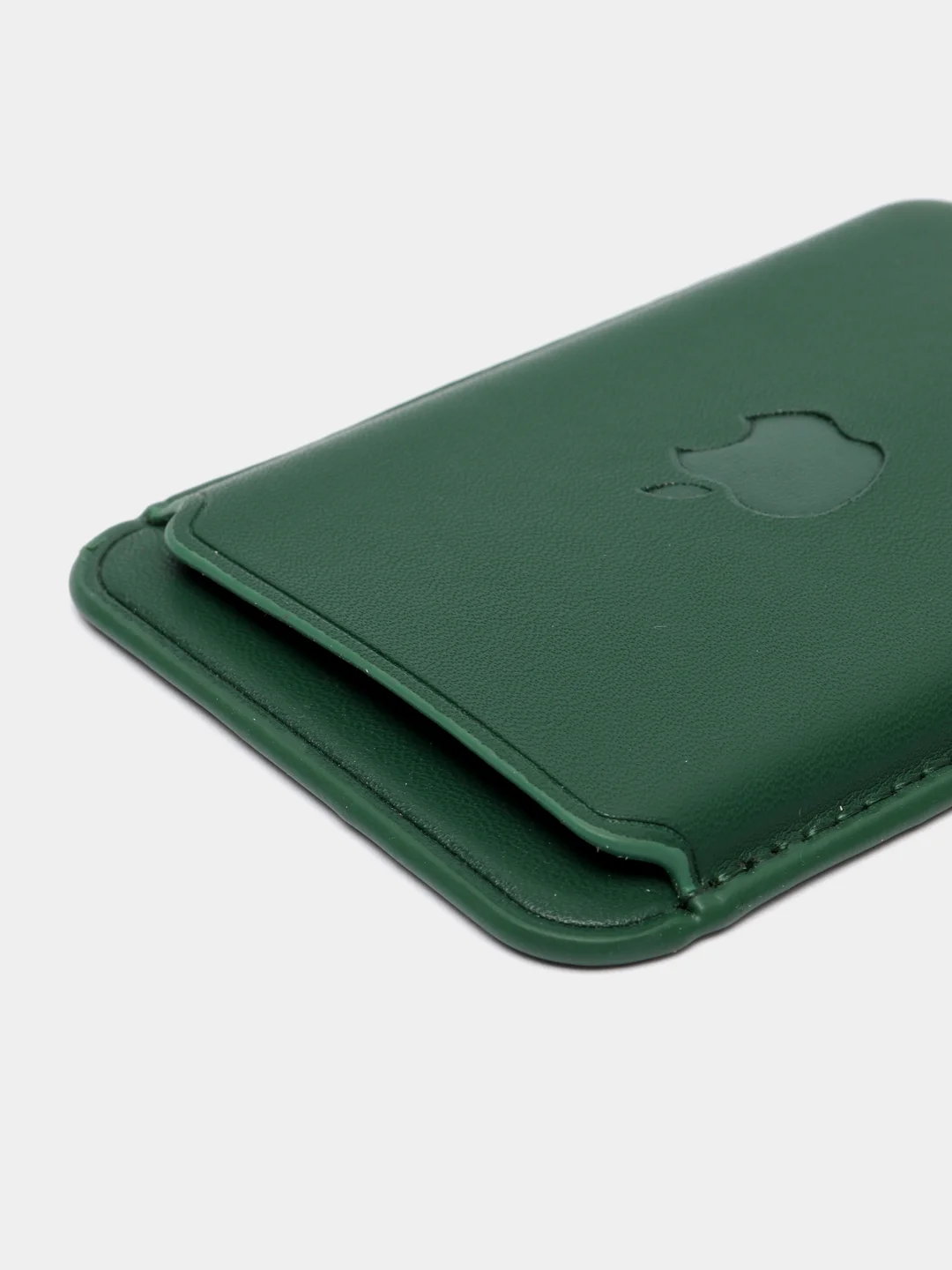 Зеленый чехол-кошелек MagSafe на iPhone 12, 13 Pro Max, Mini, с карманом для карт