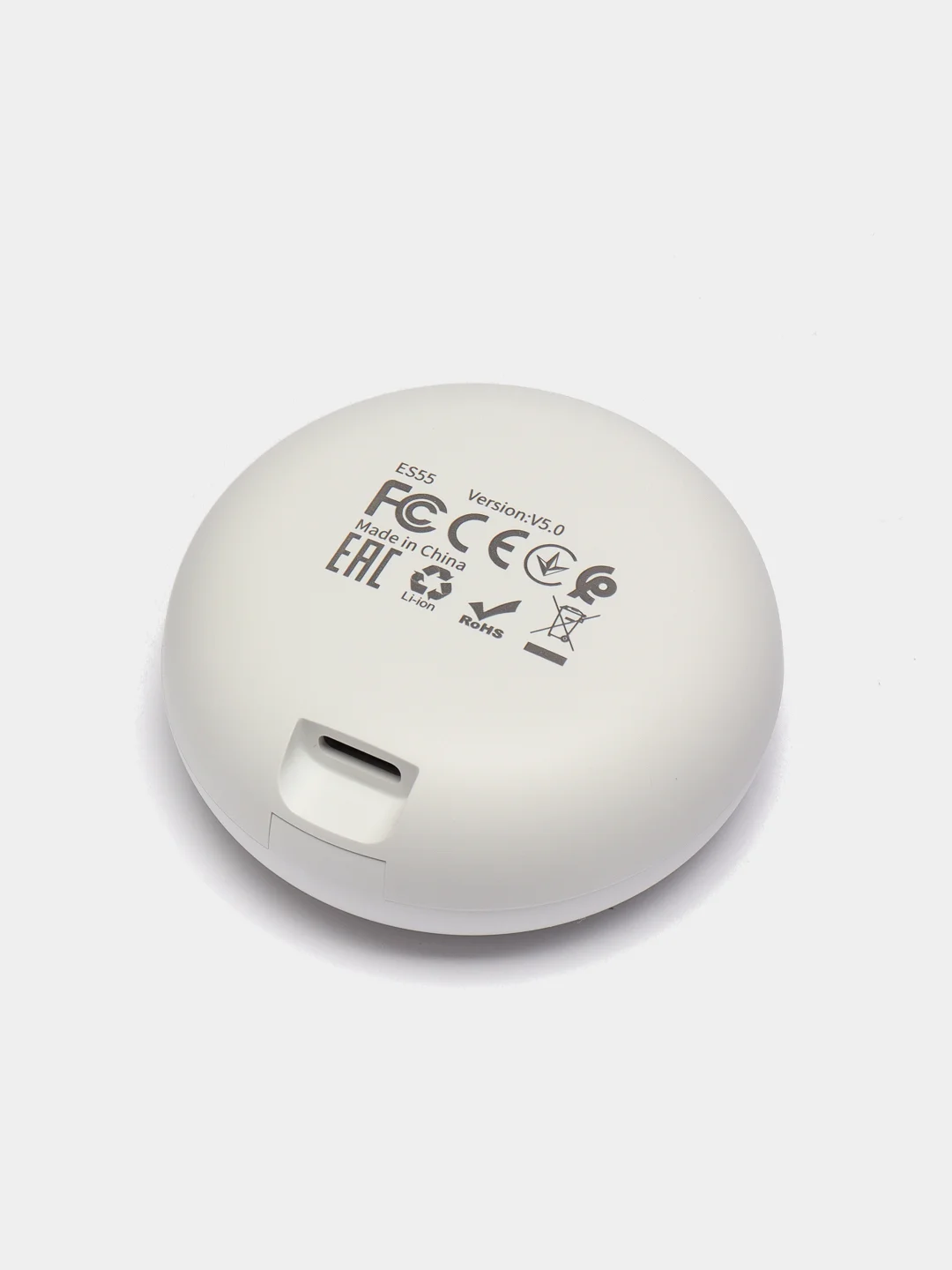 Белый беспроводные Bluetooth-наушники вкладыши с микрофоном, ES55