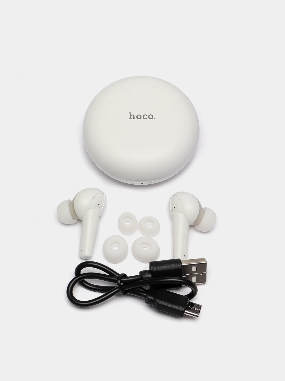 Белый беспроводные Bluetooth-наушники вкладыши с микрофоном, ES55