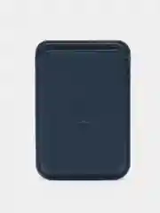 Темно-синий чехол-кошелек MagSafe на iPhone 12, 13 Pro Max, Mini, с карманом для карт