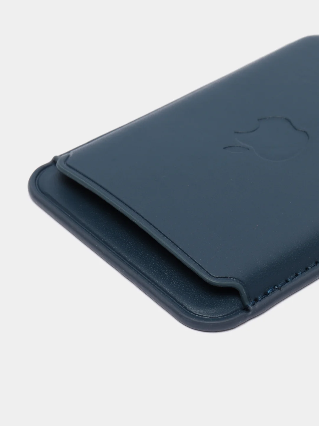 Темно-синий чехол-кошелек MagSafe на iPhone 12, 13 Pro Max, Mini, с карманом для карт