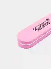 Розовый баф для ногтей