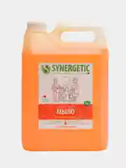 Жидкое мыло SYNERGETIC "Фруктовый микс", с эффектом увлажнения, гипоаллергенное, 5 л