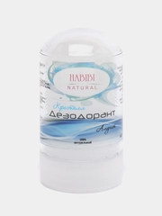Натуральный дезодорант квасцовый камень Habibi / Кристалл алунит 60 гр