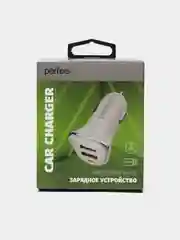 Автомобильное зарядное устройство Perfeo с двумя разъемами USB, 2.1A, I4616