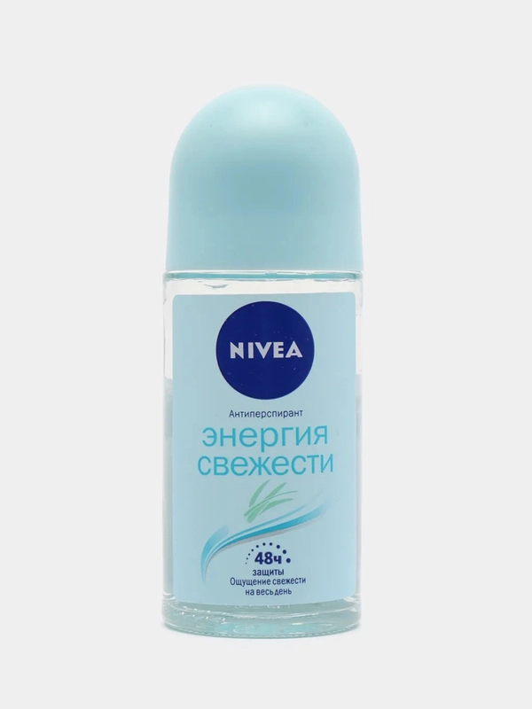 NIVEA Дезодорант-антиперспирант женский "Энергия свежести" шариковый 50 мл