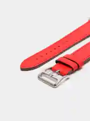 Красный кожаные ремешки для Apple Watch 3, 4, 5, 6, 7, SE, 38 / 42 / 40 / 44