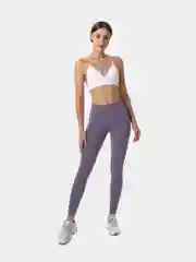 Белый женский топ-бра