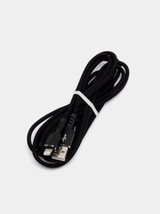 Кабель для iPhone PERFEO, USB - 8 PIN Lightning, черный, длина 2 м