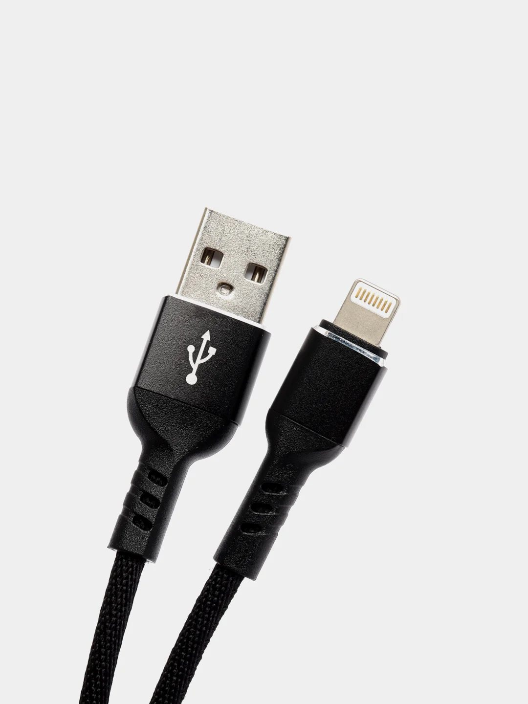 Кабель для iPhone PERFEO, USB - 8 PIN Lightning, черный, длина 2 м