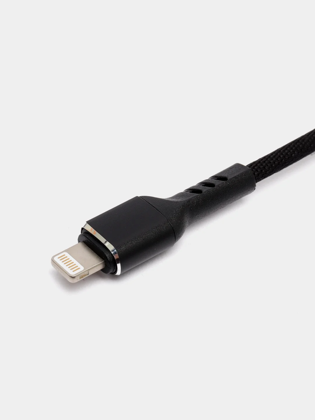 Кабель для iPhone PERFEO, USB - 8 PIN Lightning, черный, длина 2 м