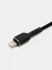 Кабель для iPhone PERFEO, USB - 8 PIN Lightning, черный, длина 2 м