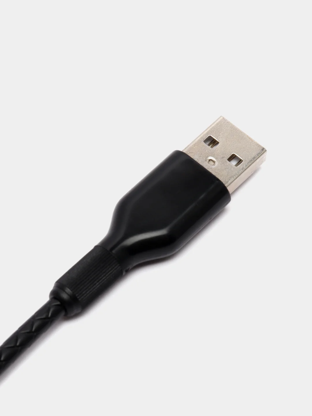 Кабель PERFEO USB2.0 A - Micro USB, силикон, черный, длина 1 м, U4807