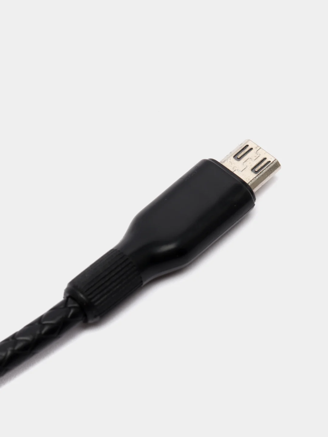 Кабель PERFEO USB2.0 A - Micro USB, силикон, черный, длина 1 м, U4807