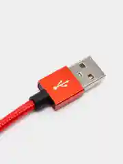 Кабель для iPhone Perfeo, USB - 8 PIN, Lightning, красный, 1 / 3 м