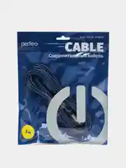 Кабель USB2.0 A USB Type-C, черно-синий