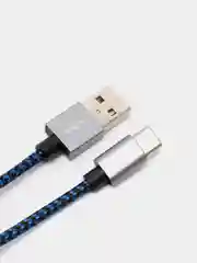 Кабель USB2.0 A USB Type-C, черно-синий