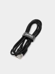 Кабель для iPhone Perfeo USB - 8 PIN Lightning, силиконовый, черный,1 м, I4318