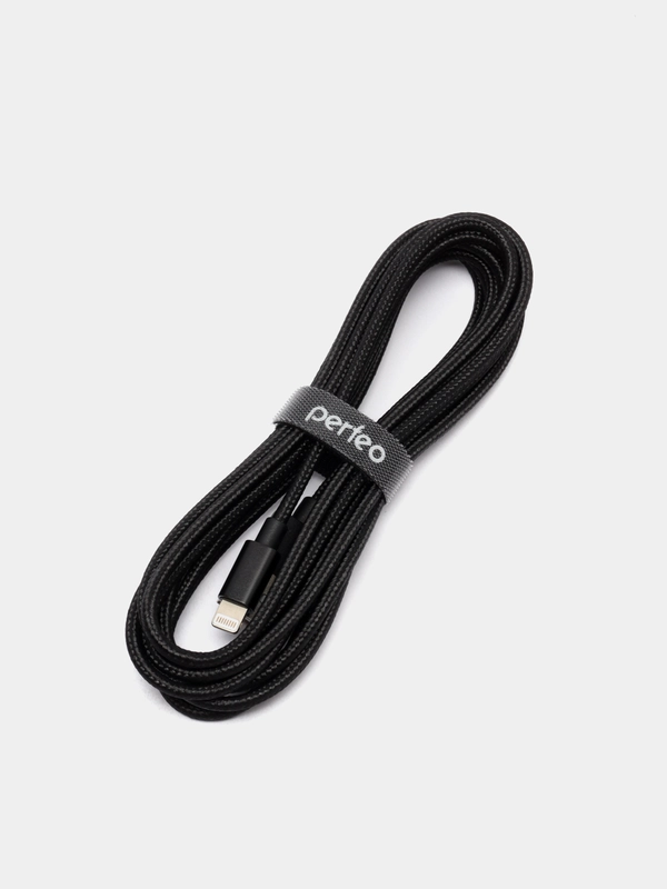 Кабель Perfeo для iPhone, USB - 8 PIN, черный, длина 1 и 3 м