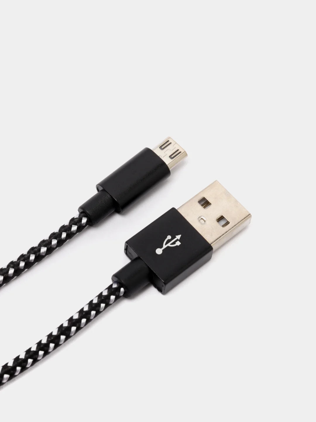 Кабель Perfeo USB2.0 A - Micro USB, черно-белый, длина 1 м, 3 м