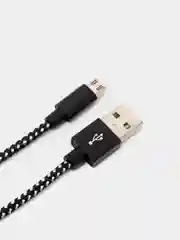 Кабель Perfeo USB2.0 A - Micro USB, черно-белый, длина 1 м, 3 м