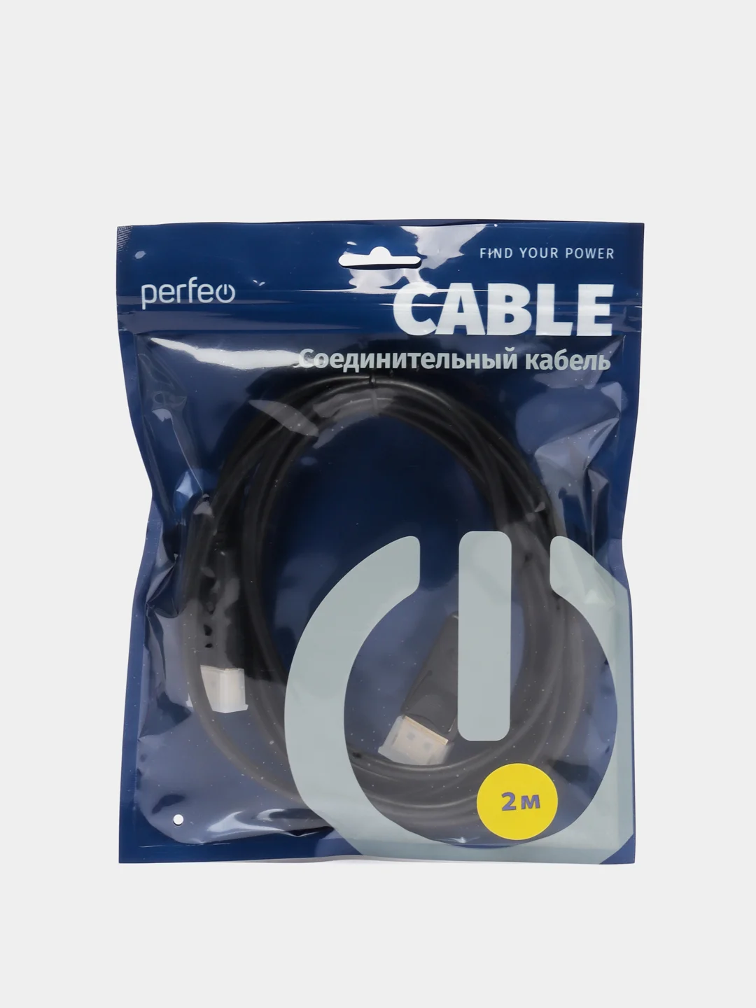 PERFEO Кабель DisplayPort вилка - DisplayPort вилка, длина 2 м. (H1304)