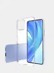 Силиконовый прозрачный чехол - накладка для Xiaomi Mi 11