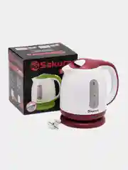 Бордовый чайник электрический Sakura SA-2344WR, 1,7 л