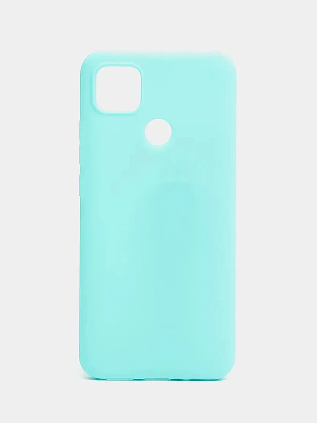 Бирюзовый чехол Xiaomi Redmi 9c, Redmi 10a силиконовый