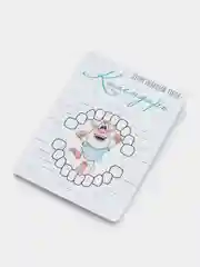 Небесно-голубой календарь прорезывания зубов
