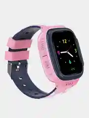 Розовый детские умные часы Y31 с GPS, сим картой и прослушкой