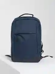 Синий рюкзак с USB портом, унисекс, 18 л