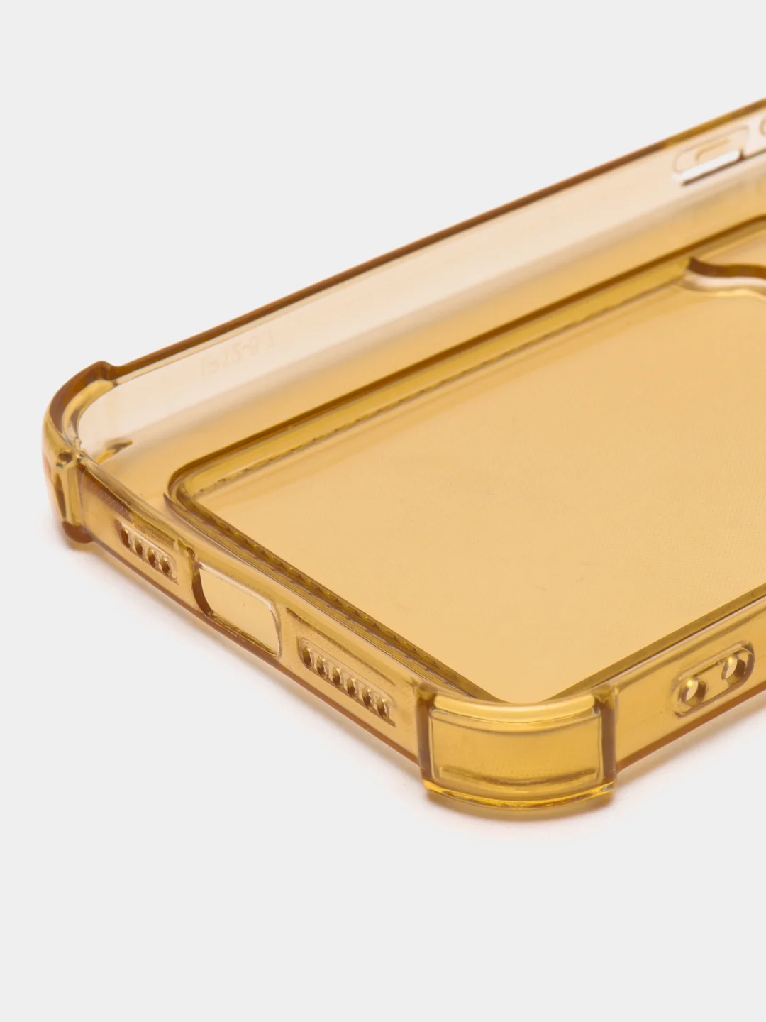 Золотой чехол для iPhone XR, 11, 12, 13, 14 Pro Max, 7, 8+, прозрачный, силиконовый, с карманом для карт