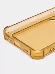 Золотой чехол для iPhone XR, 11, 12, 13, 14 Pro Max, 7, 8+, прозрачный, силиконовый, с карманом для карт