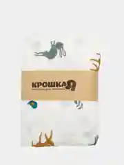Аметистовый пеленка многоразовая муслиновая двухслойная для новорожденных, 110 х 110 см., 100% хлопок