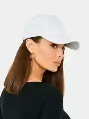 Белый бейсболка кепка унисекс черная