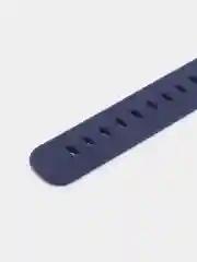 Синий ремешок для Xiaomi Мi band 7 (ксяоми ми бэнд) силиконовый металлический фитнес часы трекер