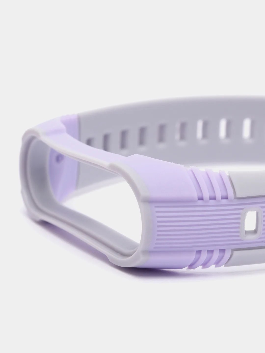 Красный спортивный ремешок для Xiaomi Mi Band 7 / 8 браслет силиконовый ксяоми ми банд фитнес часы