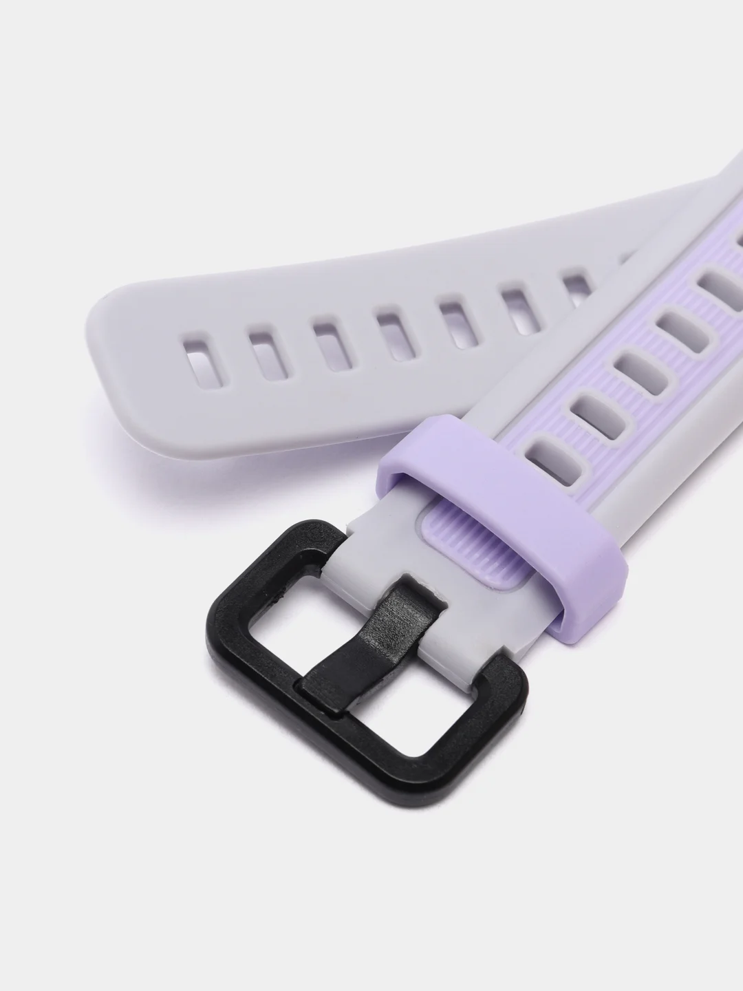 Красный спортивный ремешок для Xiaomi Mi Band 7 / 8 браслет силиконовый ксяоми ми банд фитнес часы