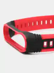 Красный спортивный ремешок для Xiaomi Mi Band 7 / 8 браслет силиконовый ксяоми ми банд фитнес часы