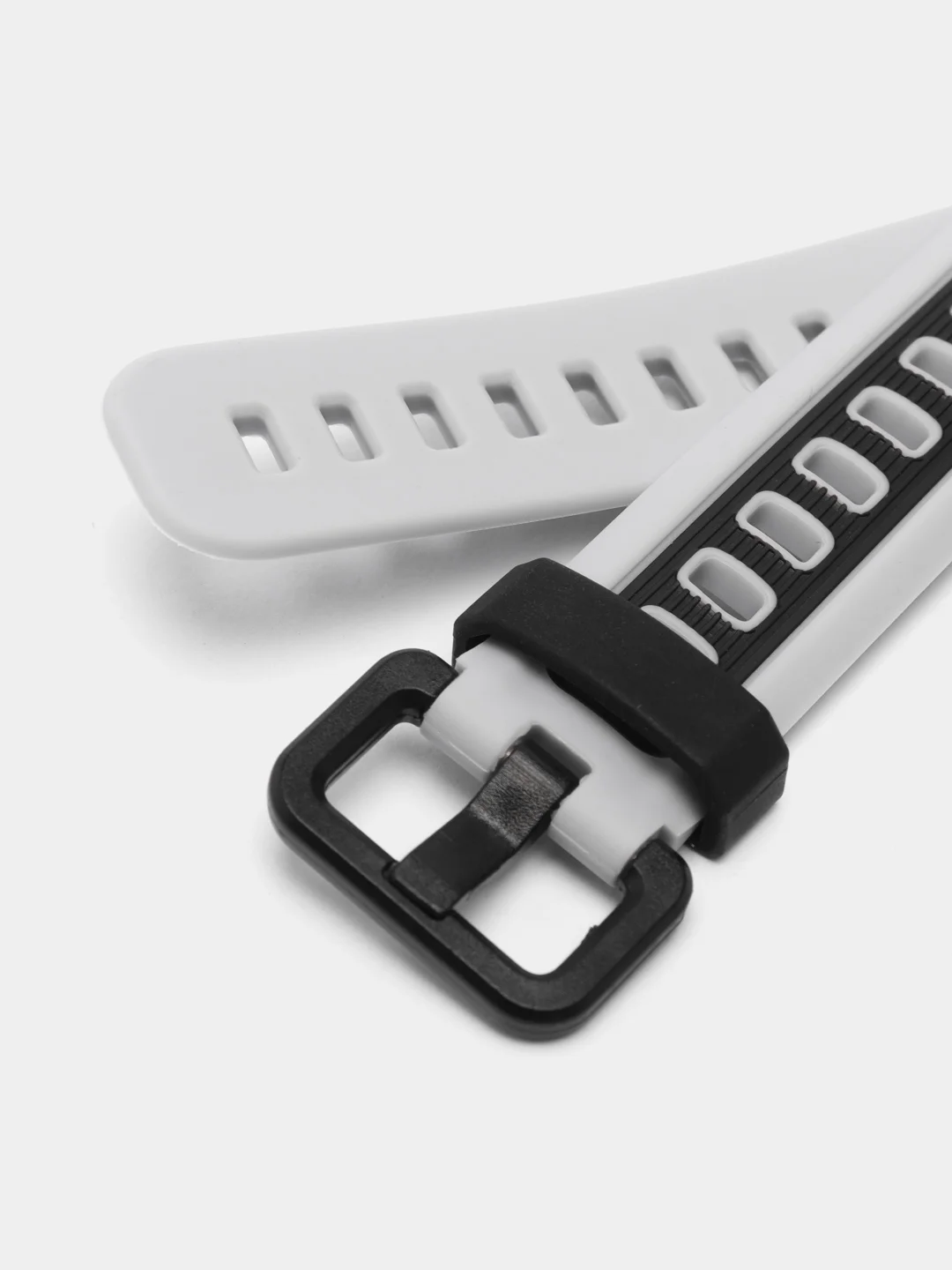 Серый спортивный ремешок для Xiaomi Mi Band 7 / 8 браслет силиконовый ксяоми ми банд фитнес часы