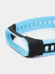 Голубой спортивный ремешок для Xiaomi Mi Band 7 / 8 браслет силиконовый ксяоми ми банд фитнес часы
