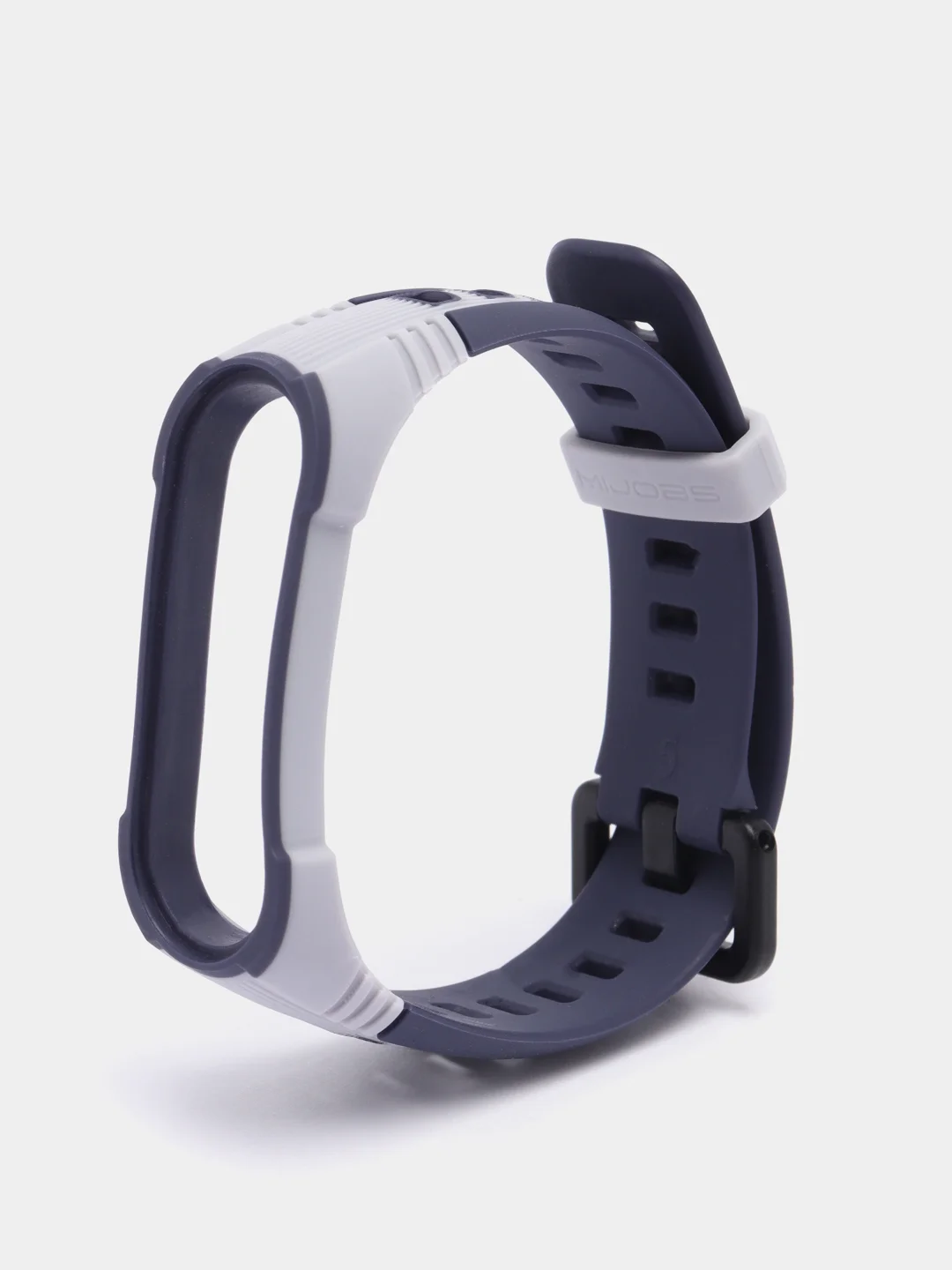 Темно-синий спортивный ремешок для Xiaomi Mi Band 7 / 8 браслет силиконовый ксяоми ми банд фитнес часы