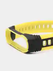 Желтый спортивный ремешок для Xiaomi Mi Band 7 / 8 браслет силиконовый ксяоми ми банд фитнес часы